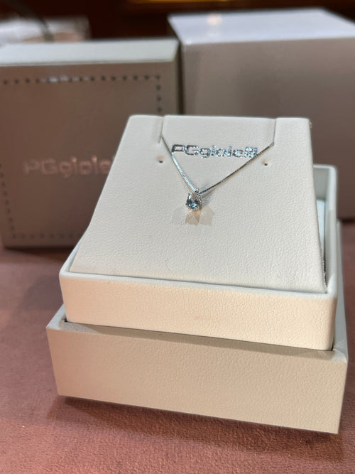 Girocollo con Acquamarina