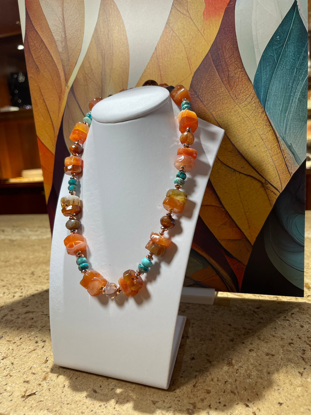 Collana in Diaspro Turchese