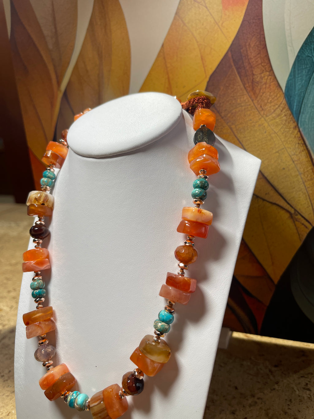 Collana in Diaspro Turchese