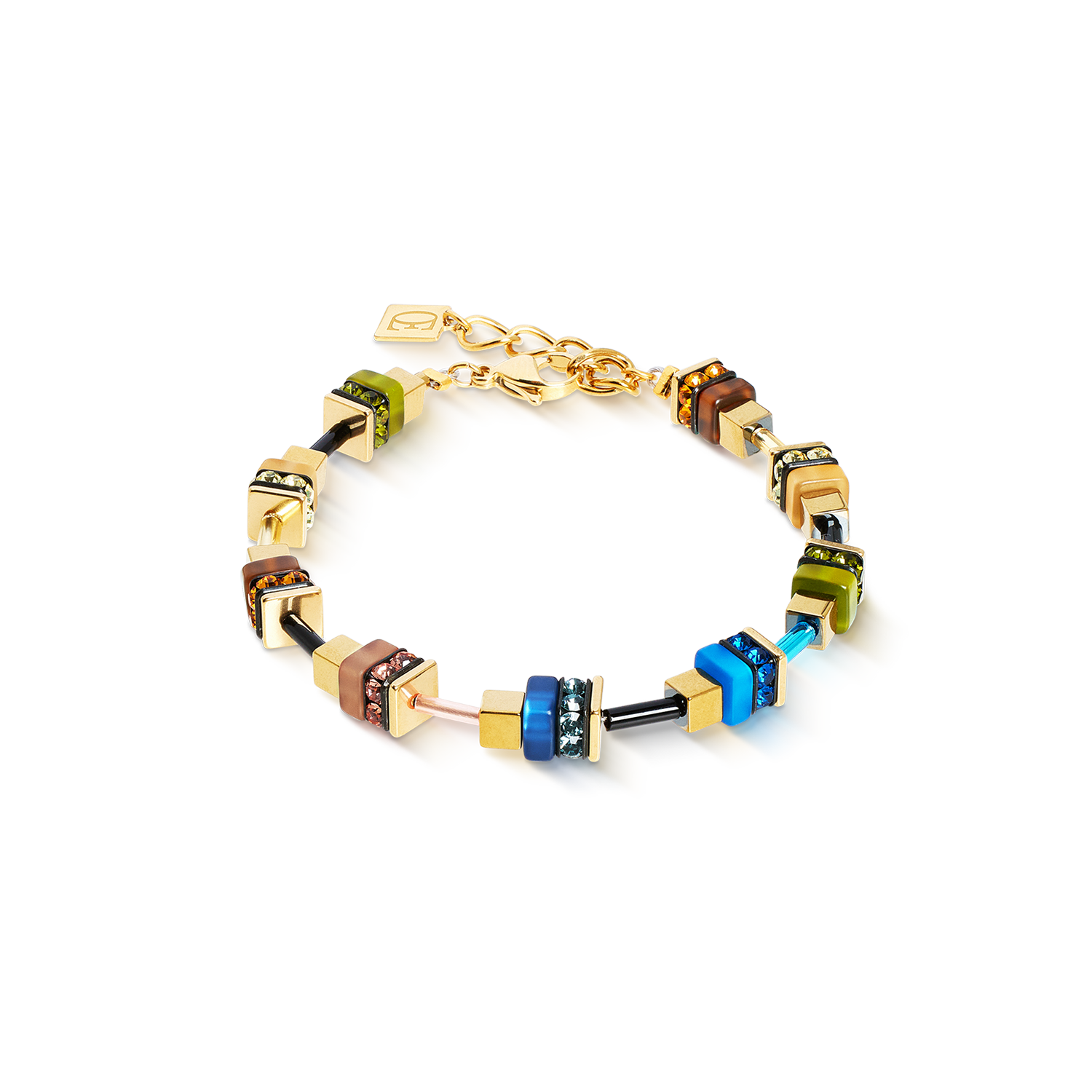 Bracciale Autumn Glow Cube multicolore