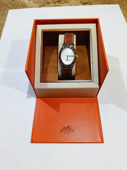 Orologio Clipper ovale Hermès