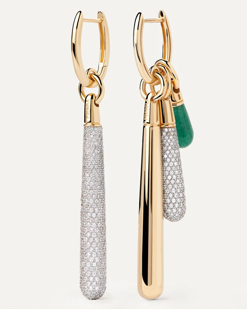 Pavé Large Drop Pendant