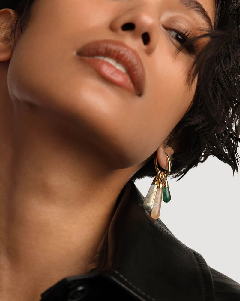 Labradorite Pendant Large Drop