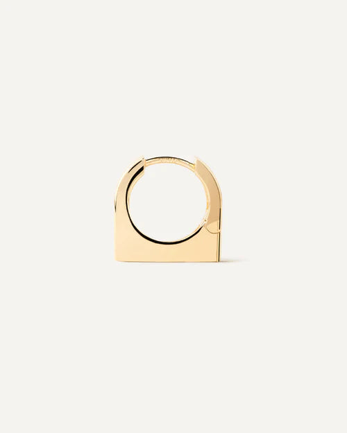NEW YORK SINGLE HOOP EARRING