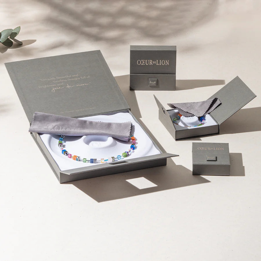 Bracciale Precious Statement Cubes multicolore-gentile