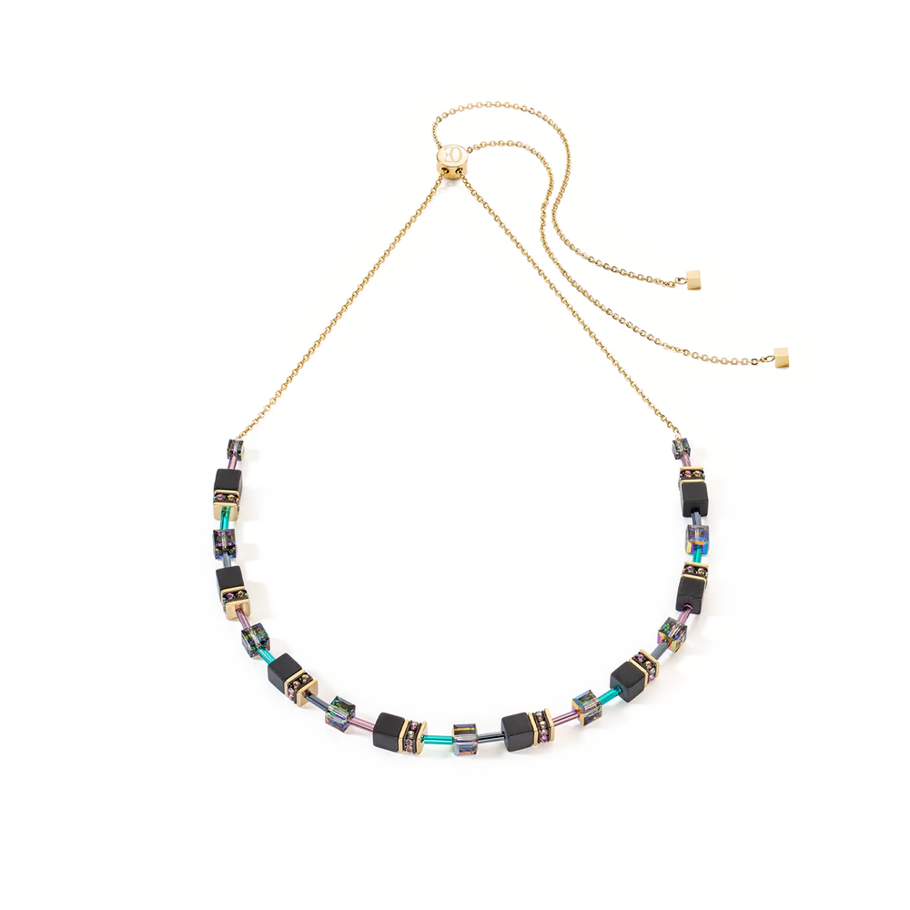 Colllana  GeoCUBE  Nature chain black multicolor