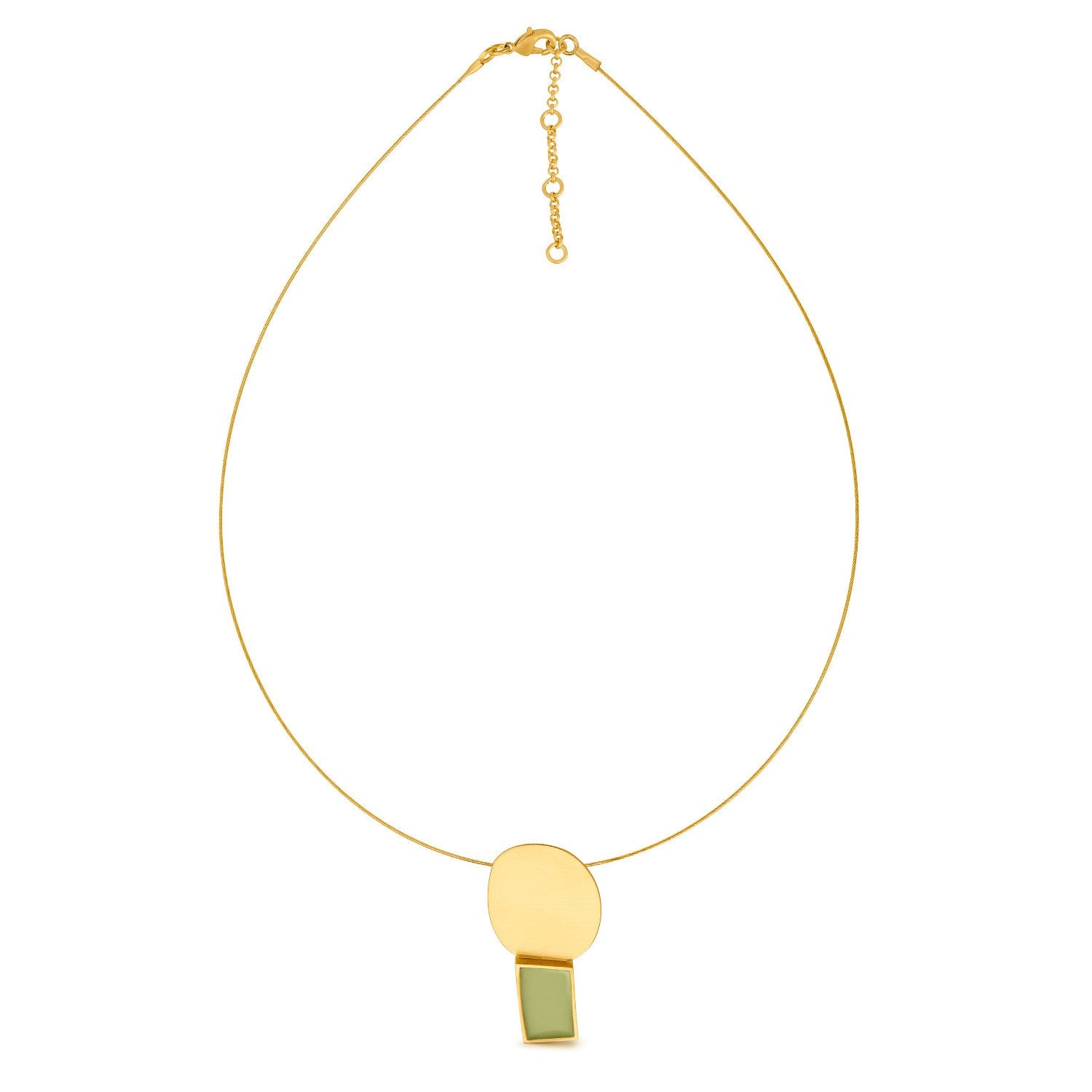 Collana Collage con pendente (verde) JOIDART