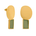 Orecchini Collage medi (verde) – JOIDART