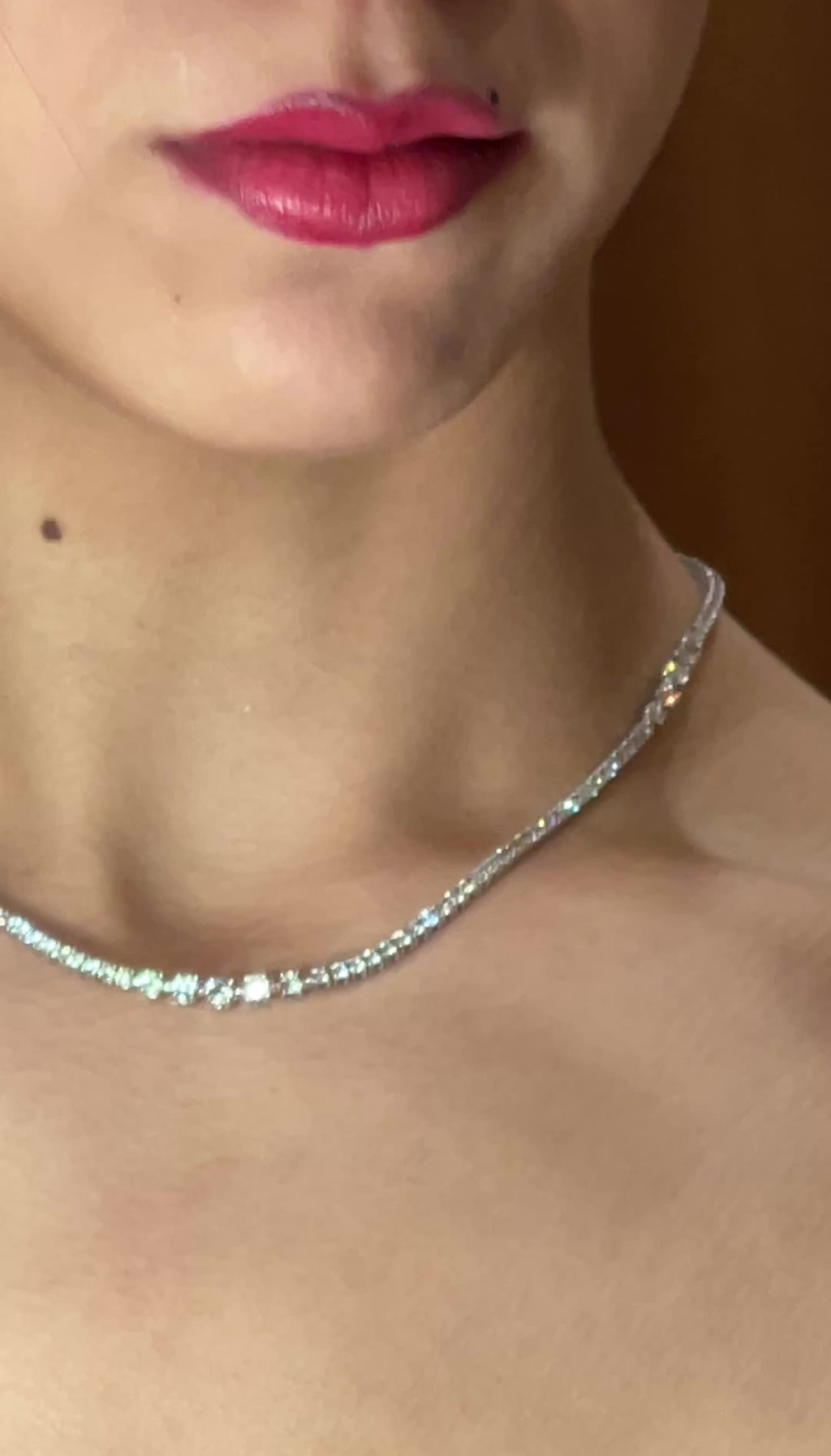 Collana Tennis Collezione Glitter