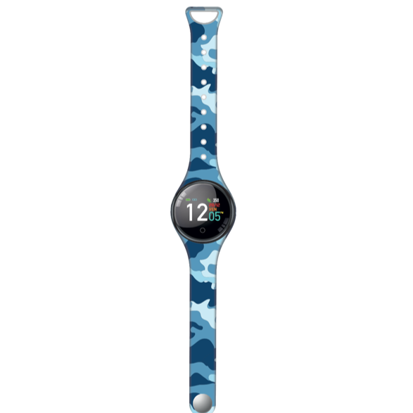 FREETIME CAMOUFLAGE BLUE SMARTWATCH