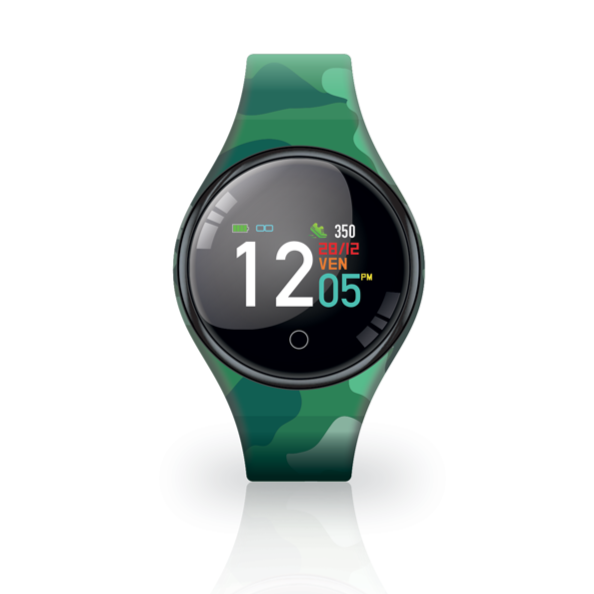 FREETIME CAMOUFLAGE GREEN SMARTWATCH 