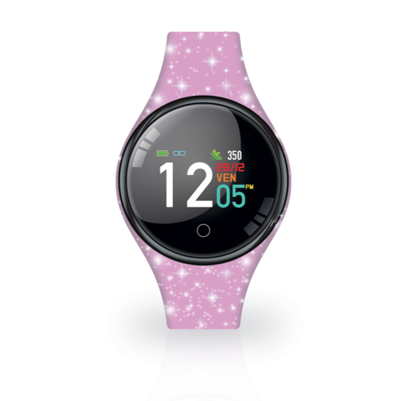 FREETIME GLITTER PINK STYLE SMARTWATCH