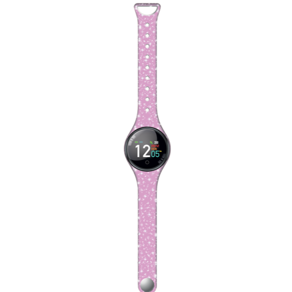 FREETIME GLITTER PINK STYLE SMARTWATCH