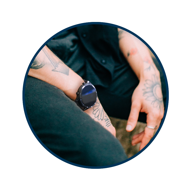 ROCKS GREY SMARTWATCH TECHMADE with call and music player.