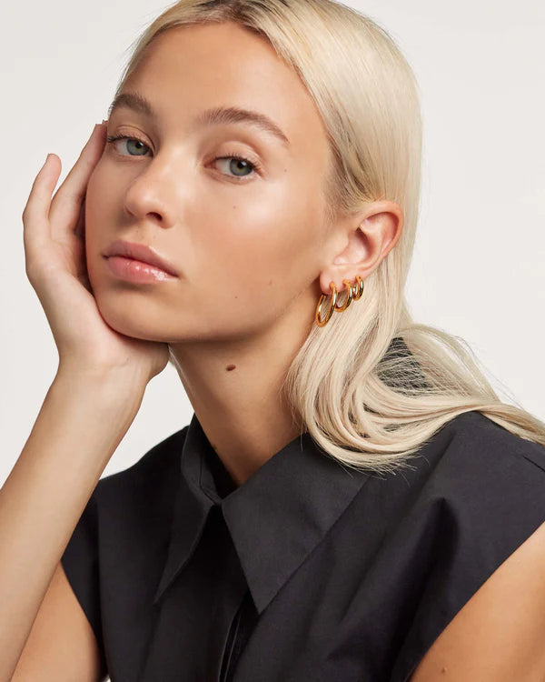 MEDIUM CLOUD EARRINGS