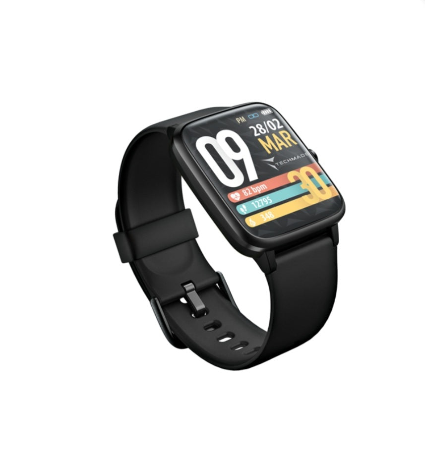 "MOVE BLACK" GPS SMARTWATCH  TECHMADE