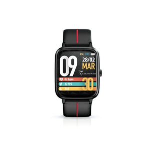 "MOVE Red Black/Green Black" GPS SMARTWATCH TECHMADE