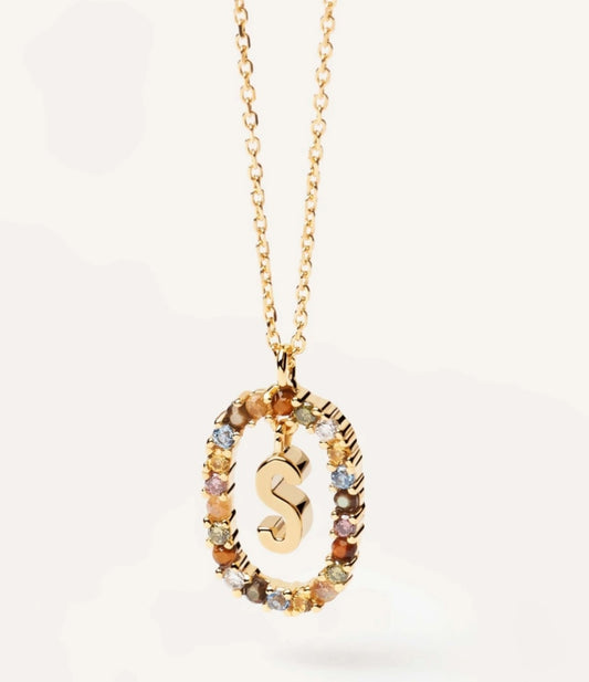 Letter S pendant PDPAOLA