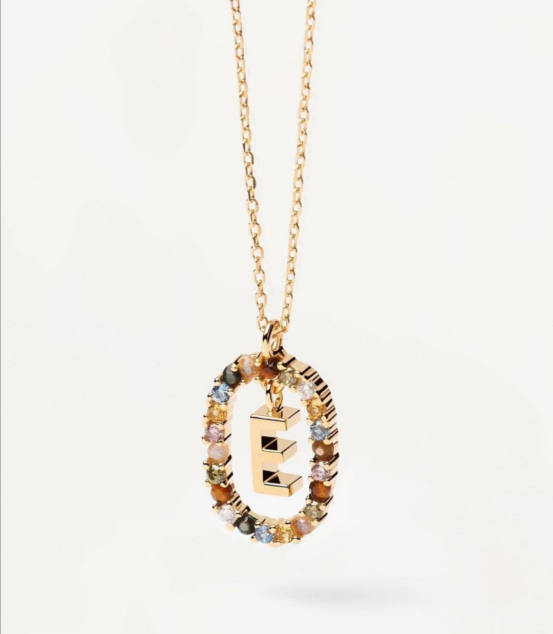 Letter E pendant PDPAOLA