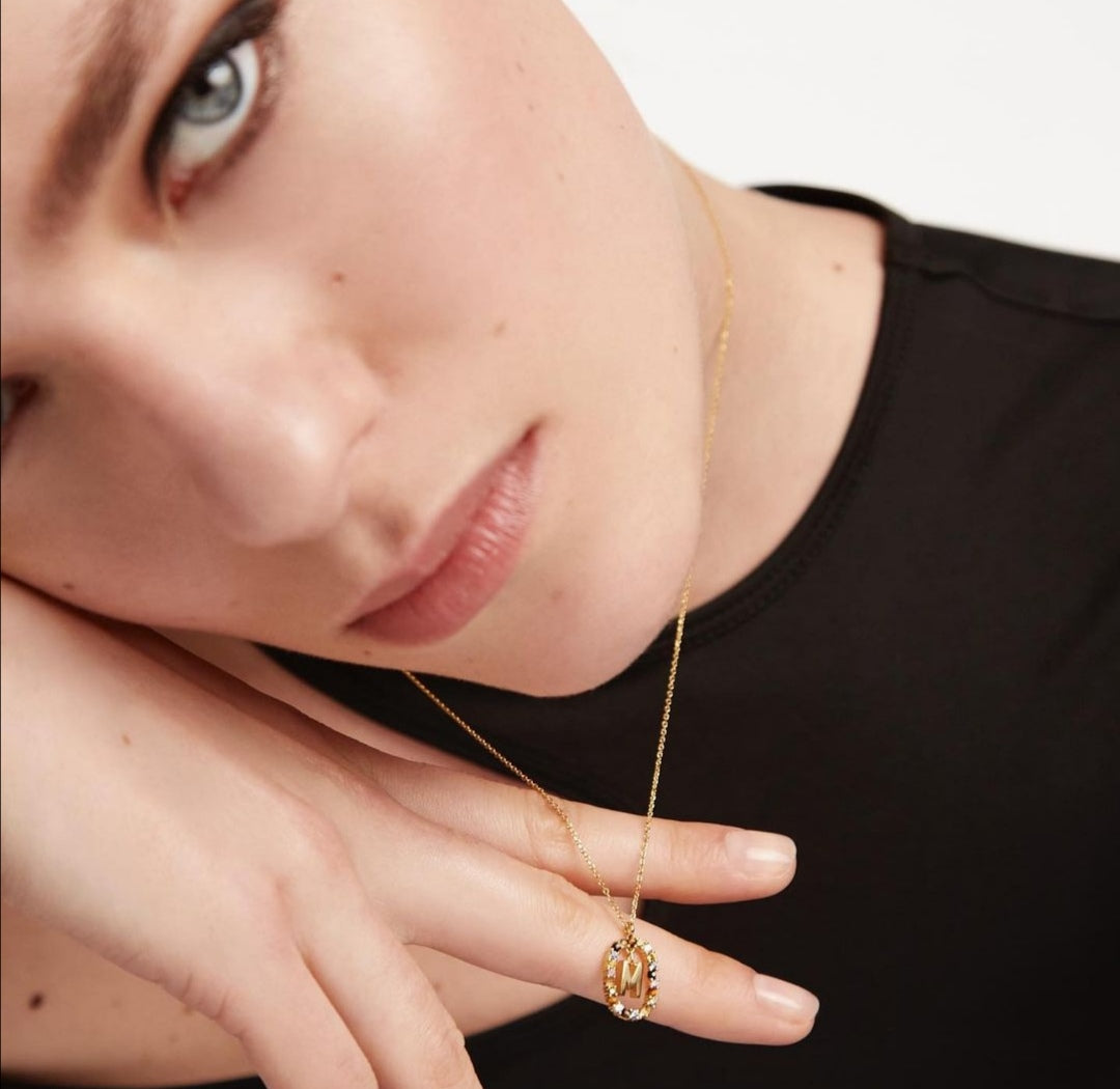 Letter M pendant PDPAOLA