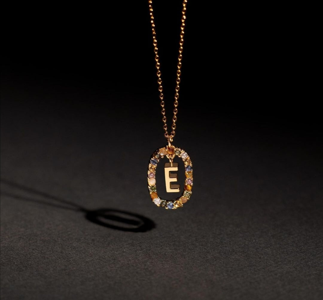 Letter E pendant PDPAOLA
