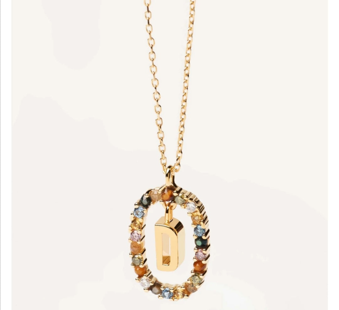 Letter D pendant PDPAOLA