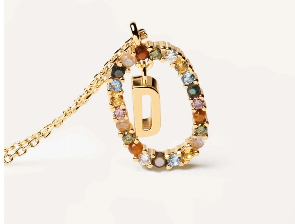 Letter D pendant PDPAOLA