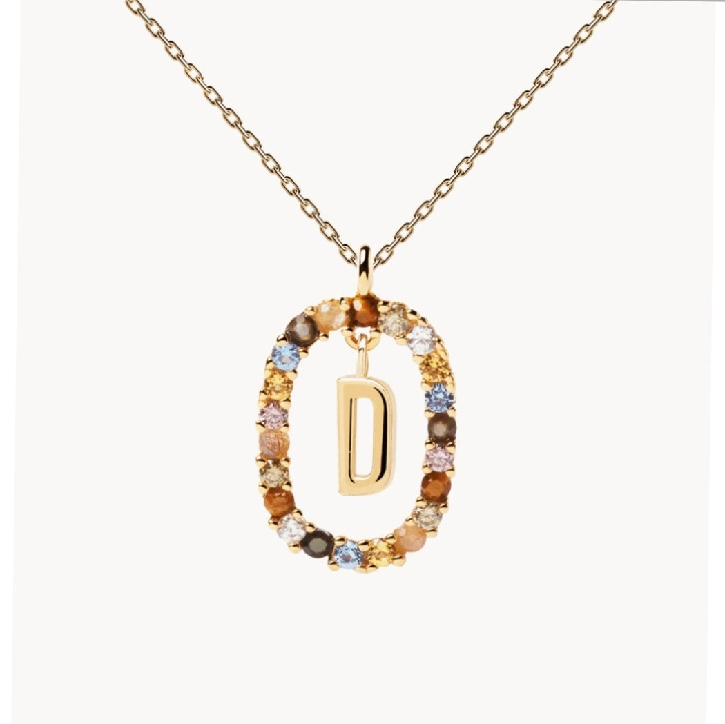 Letter D pendant PDPAOLA