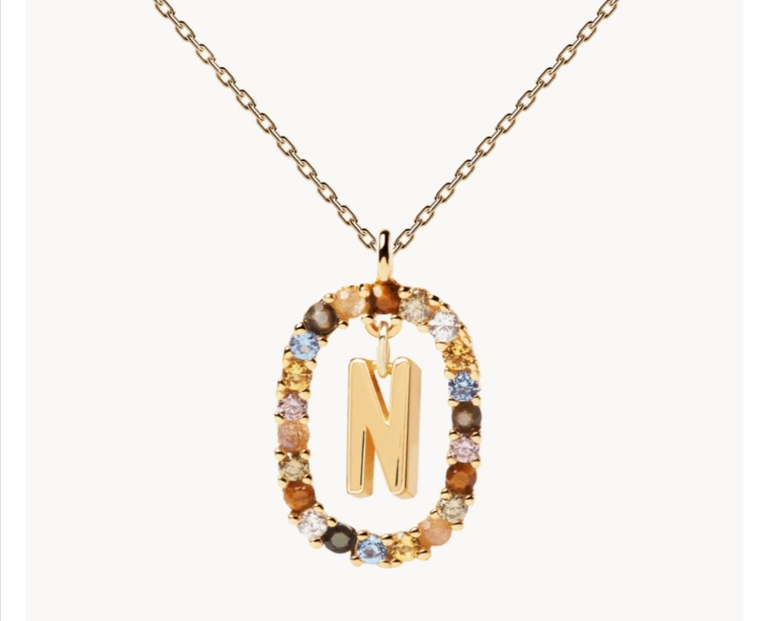 Letter N pendant PDPAOLA