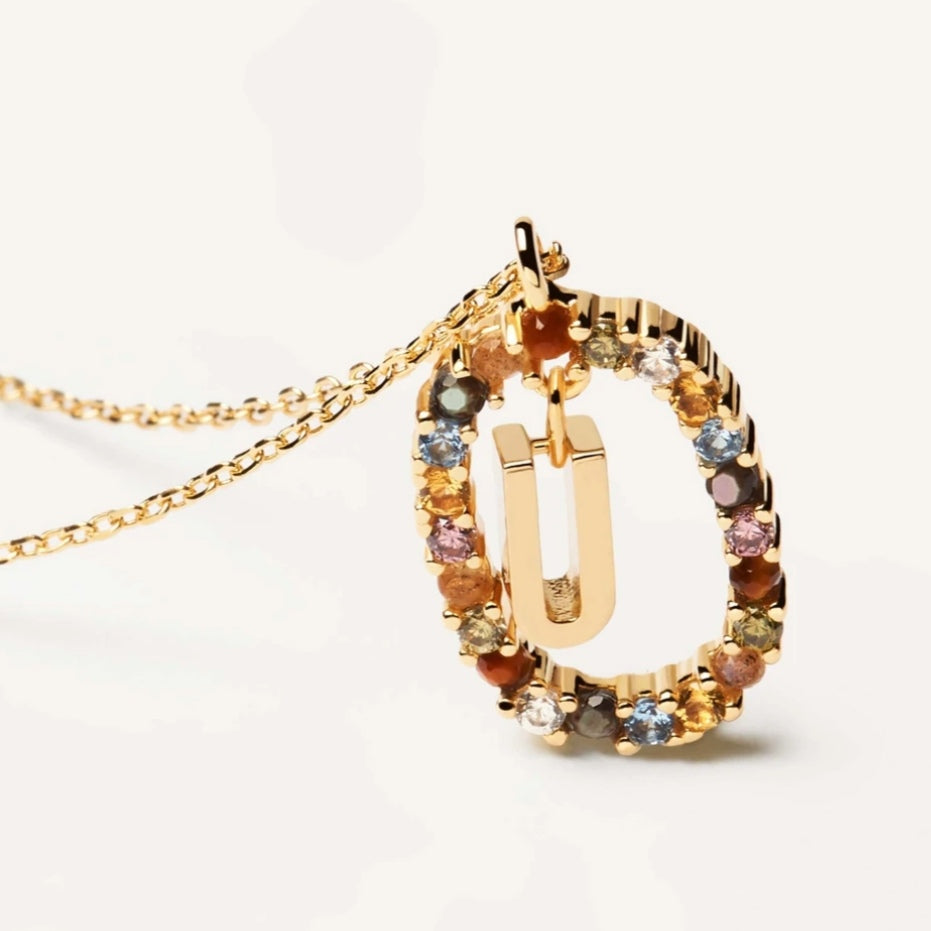 Letter U pendant PDPAOLA
