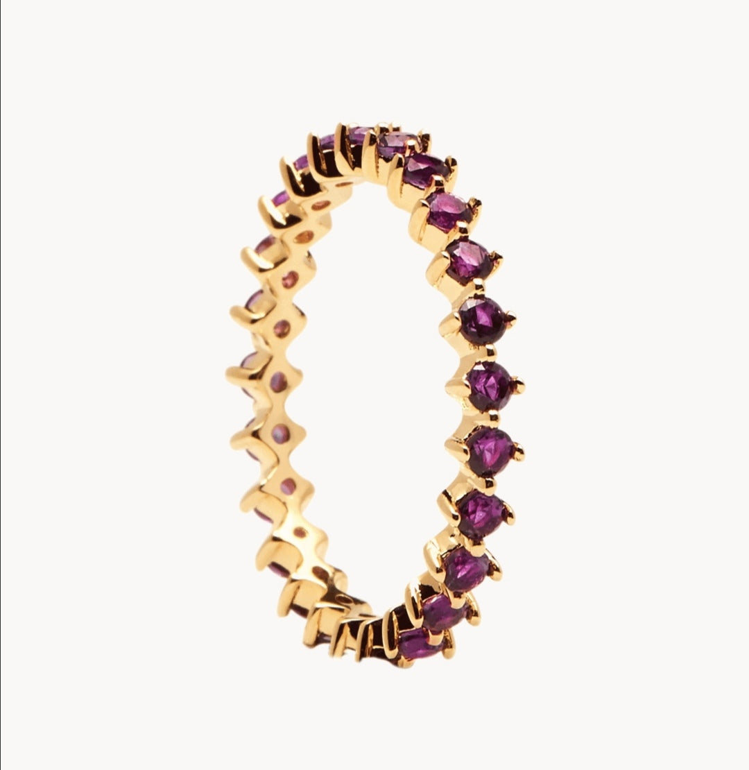 Violet Bird Ring PDPAOLA