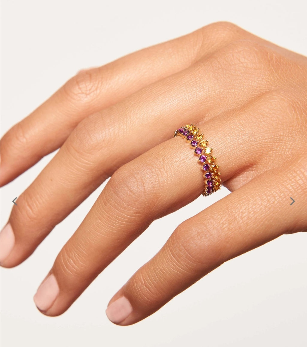 Violet Bird Ring PDPAOLA
