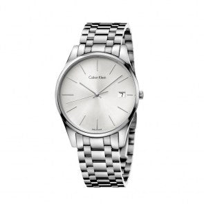 Orologio acciaio Calvin Klein  " Time " quadrante silver