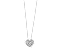 Girocollo Cuore in oro e diamanti
