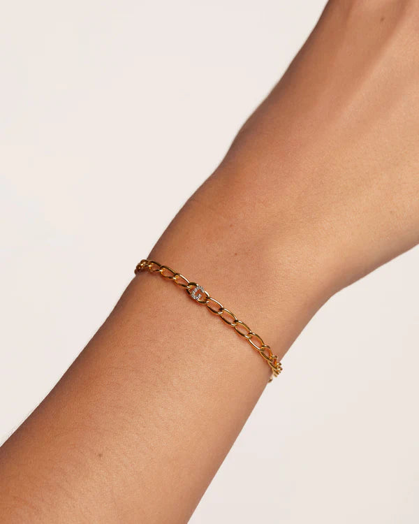 Letter Chain Bracelet