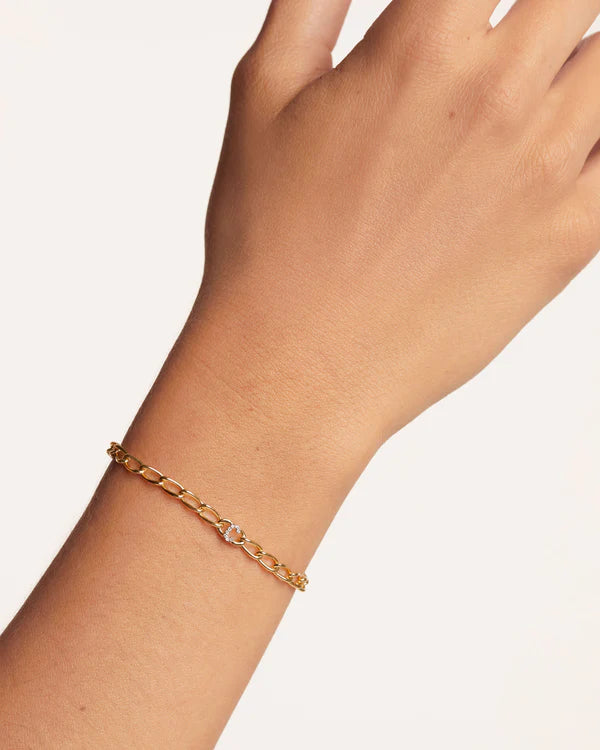 Letter Chain Bracelet