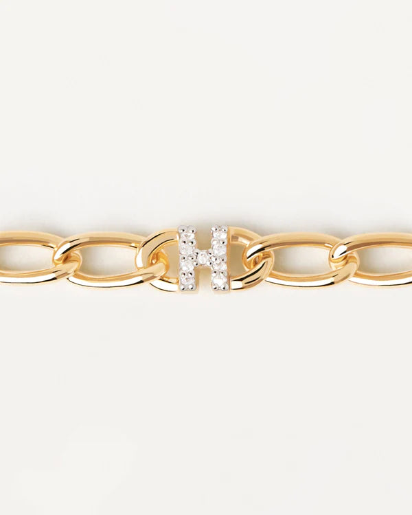 Letter Chain Bracelet