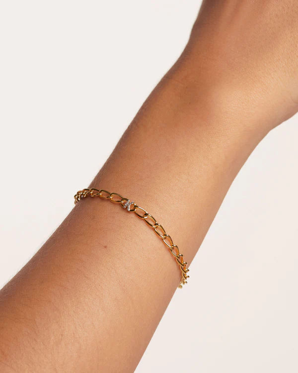 Letter Chain Bracelet