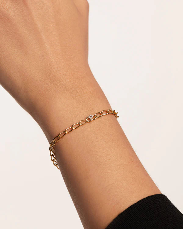 Letter Chain Bracelet