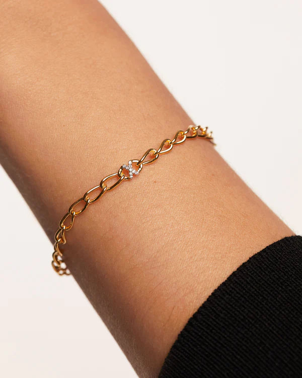 Letter Chain Bracelet