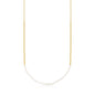 Silver Vermeil Gloss Choker with Pearls